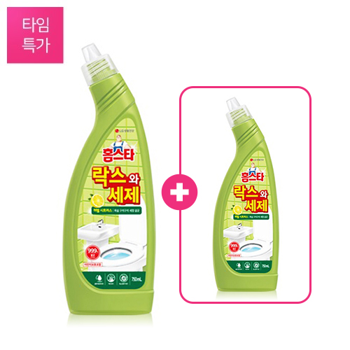 [특가] 홈스타 락스와세제 허벌시트러스 750ml X 2개