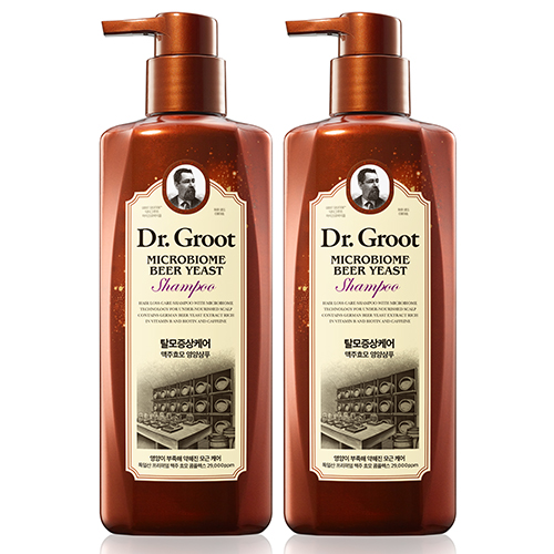 [2개묶음] 닥터그루트 마이크로바이옴 효모샴푸 400ml