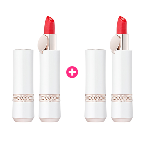 [쿠폰X] 정품증정 이자녹스 에이지리스 어센틱 립스틱 드리밍코랄 1+1