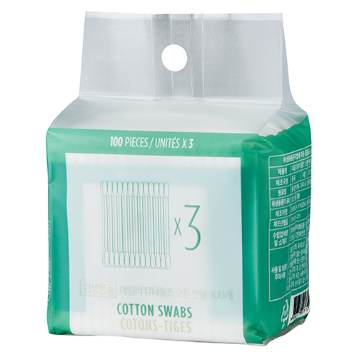 데일리 뷰티툴즈 코튼면봉 300pcs