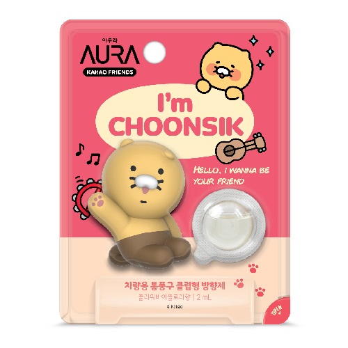 [아울렛 특가]AURA 춘식이 통풍구 방향제 2ML