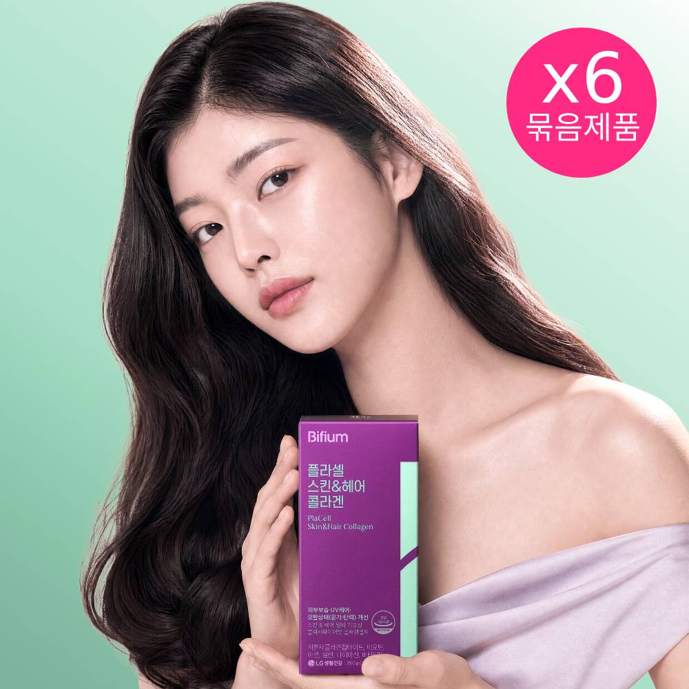 [26추석] 생활정원 비피움 플라셀 스킨앤헤어 콜라겐 (14일분) × 6박스
