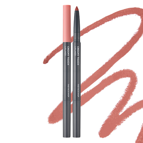 더페이스샵 크리미 터치 립라이너 베이지가든