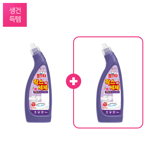 [1+1] 홈스타 락스와세제 후로랄파인 750ML X 2개