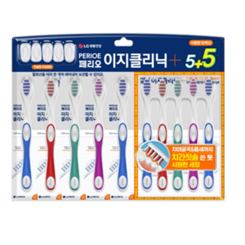 페리오 이지클리닉 AD 부드러운모 5+5입