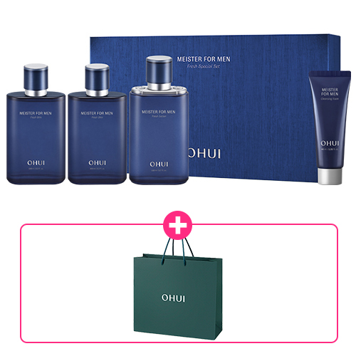 오휘 마이스터 포맨 프레쉬 3종 기획 +(증정) 쇼핑백