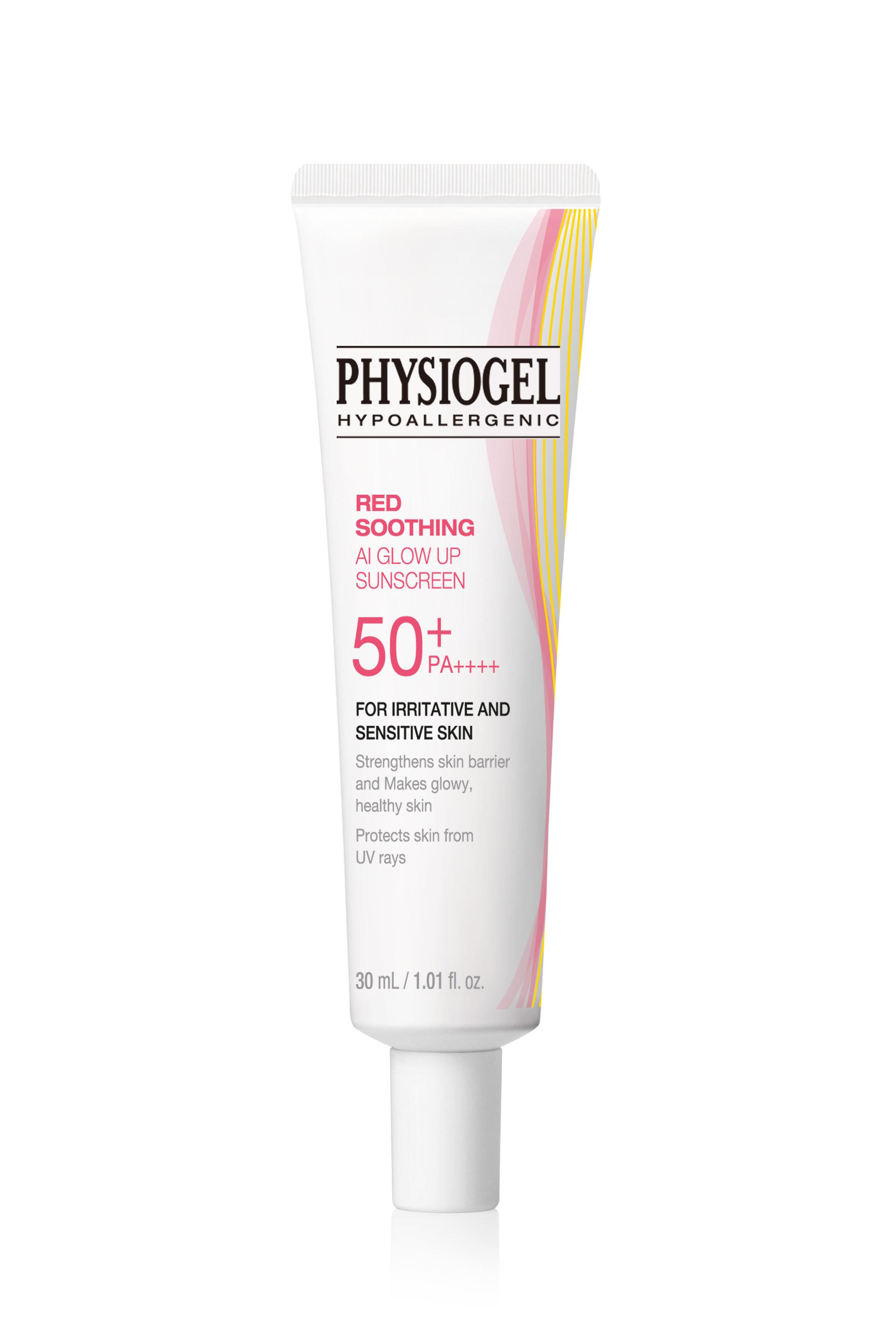 피지오겔 레드수딩 AI 글로우업 유기자차 톤업선크림 30ml SPF 50+ PA++++