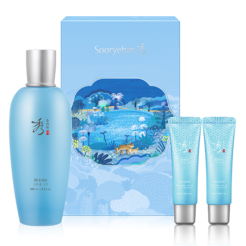 수려한 수분샘 스킨 400ml 증량 기획