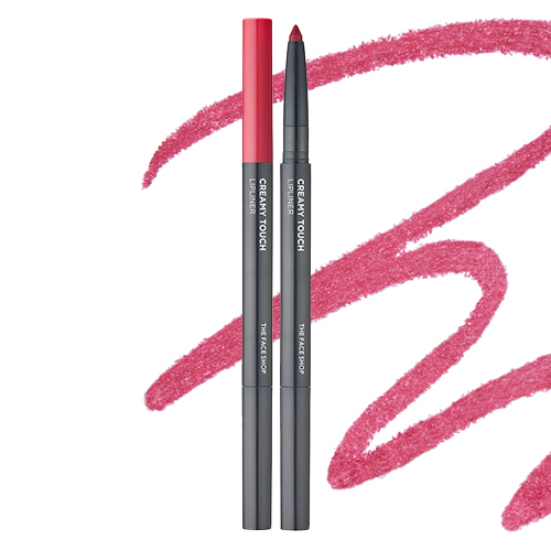 더페이스샵 크리미 터치 립라이너 더스트로즈